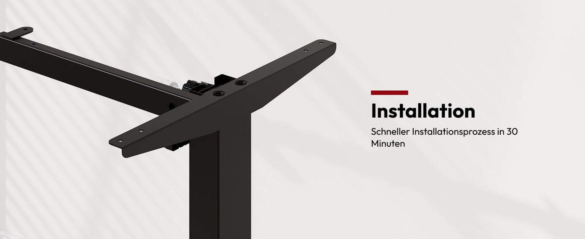 SANODESK Höhenverstellbarer Schreibtisch 200x80cm elektrisch 4 Memory-Funktion, Antikollisionsschutz, 70kg Tragkraft, mit Haken und Ablagebox(Schwarz)