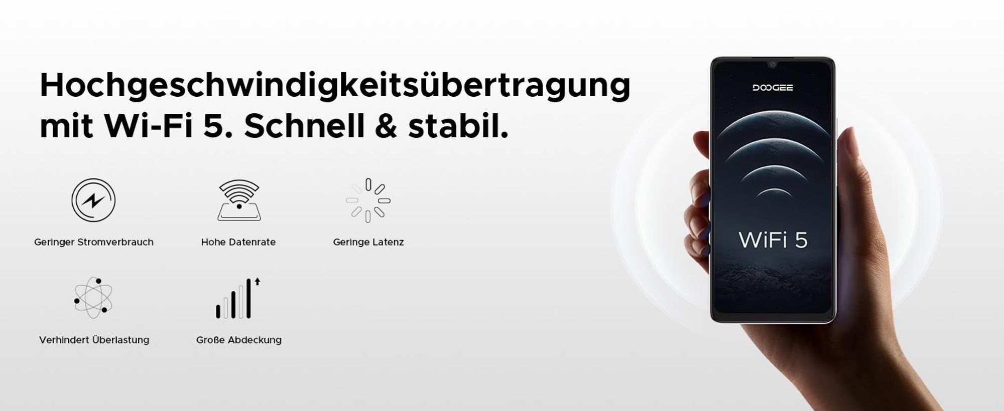 DOOGEE Note58 Pro Smartphone Handy, Android 16, 6,75" 90Hz, 6250mAh Akku, 64GB RAM+256GB ROM, 4G, 16MP, NFC, Fingerabdruck, ohne Vertrag
