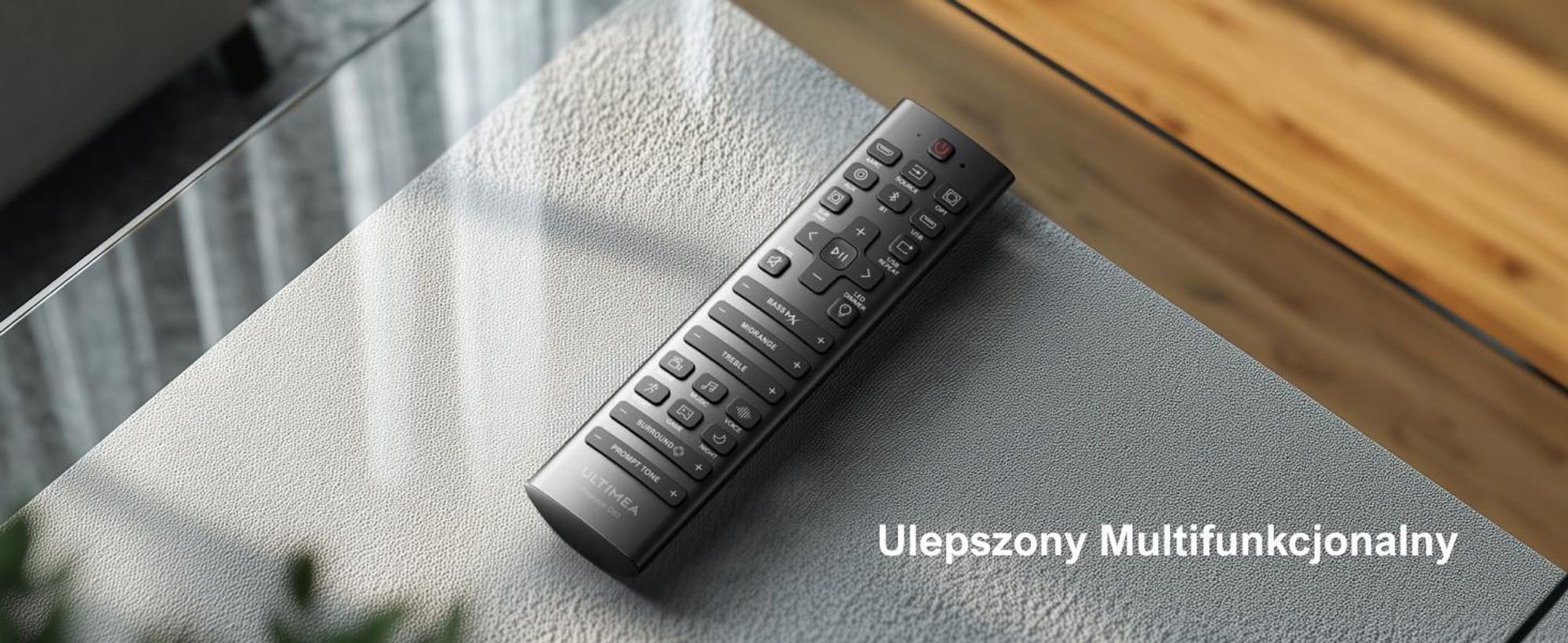 Ultimea Poseidon D80 Boom, 7.1 kan., Dolby Atmos, Gra, Film, Muzyka, Noc, Sport, Głos, 96 dB, 70 dB, 1%
