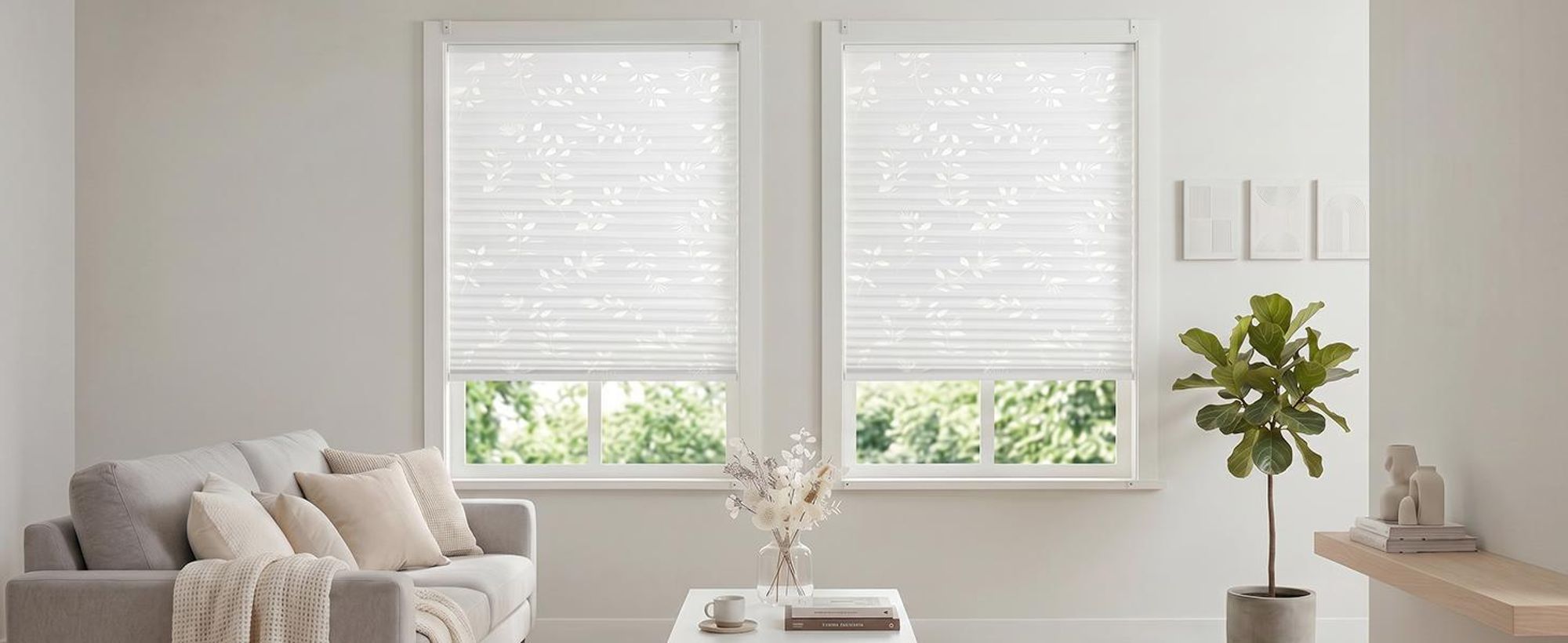 Plissee Klemmfix ohne Bohren 100x120cm Sonnenschutzrollo Verspannt Lichtschutz Faltrollo  Rollos für Fenster und Tür  Weiß