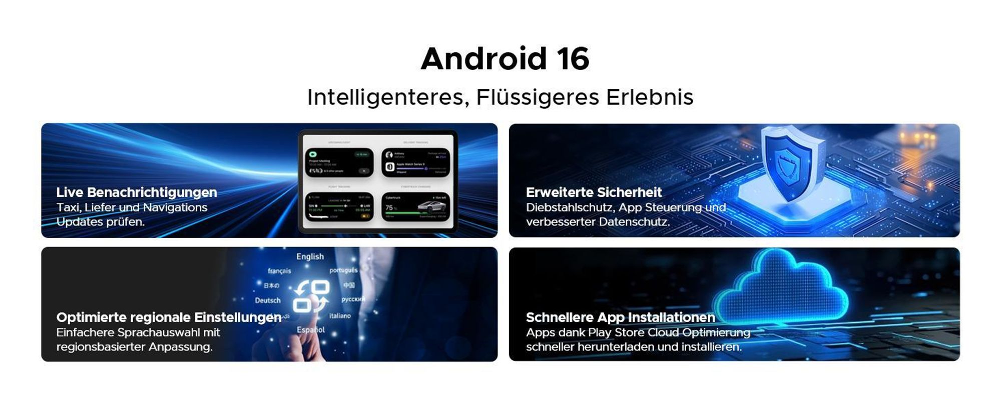 DOOGEE U13 Pro – Tablet, Android 16, 13,4 Zoll, 36 (6+30) GB + 256 GB, 120 Hz, 11000 mAh/18 W, Gemini AI, Widevine L1, 8 MP + 13 MP Kamera