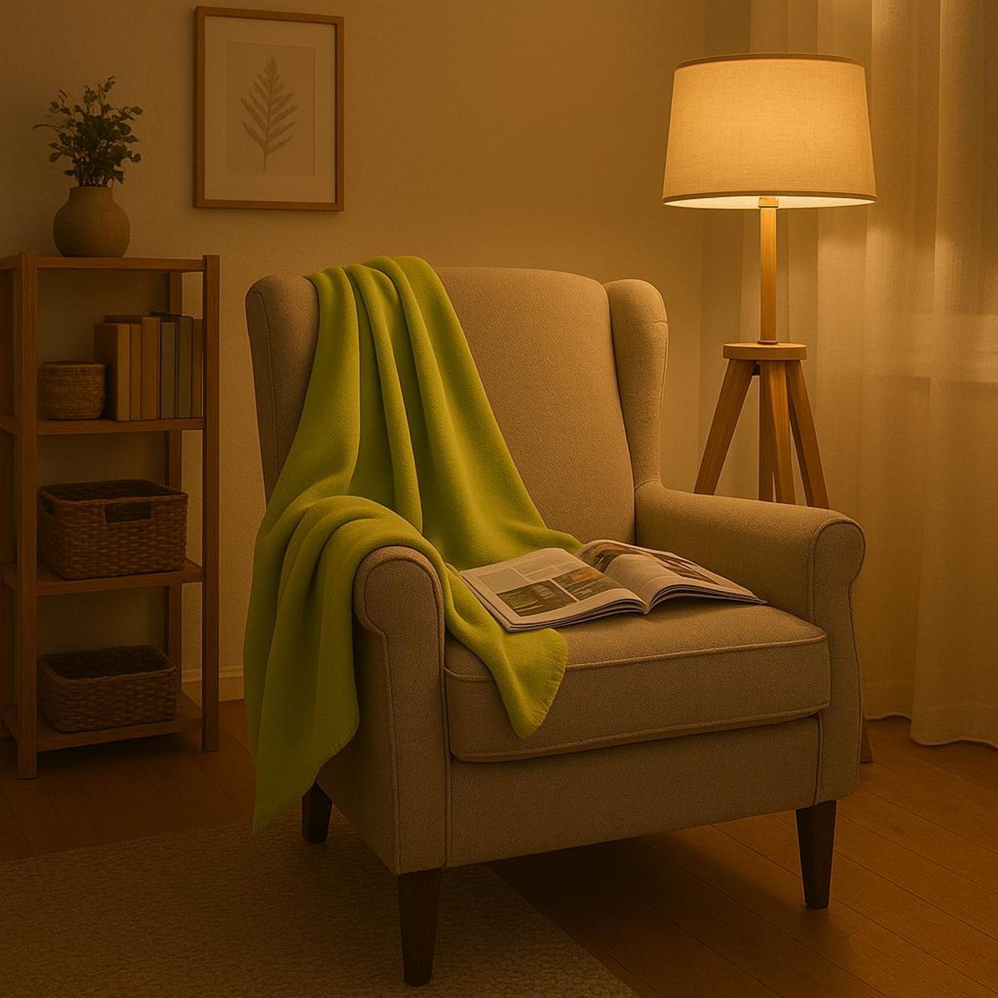Betz Fleecedecke 2 Stück 130x170 cm 180g/m² – Wohndecke & Kuscheldecke – Flauschige Sofadecke Tagesdecke – Leicht, wärmend & pflegeleicht – grasgrün