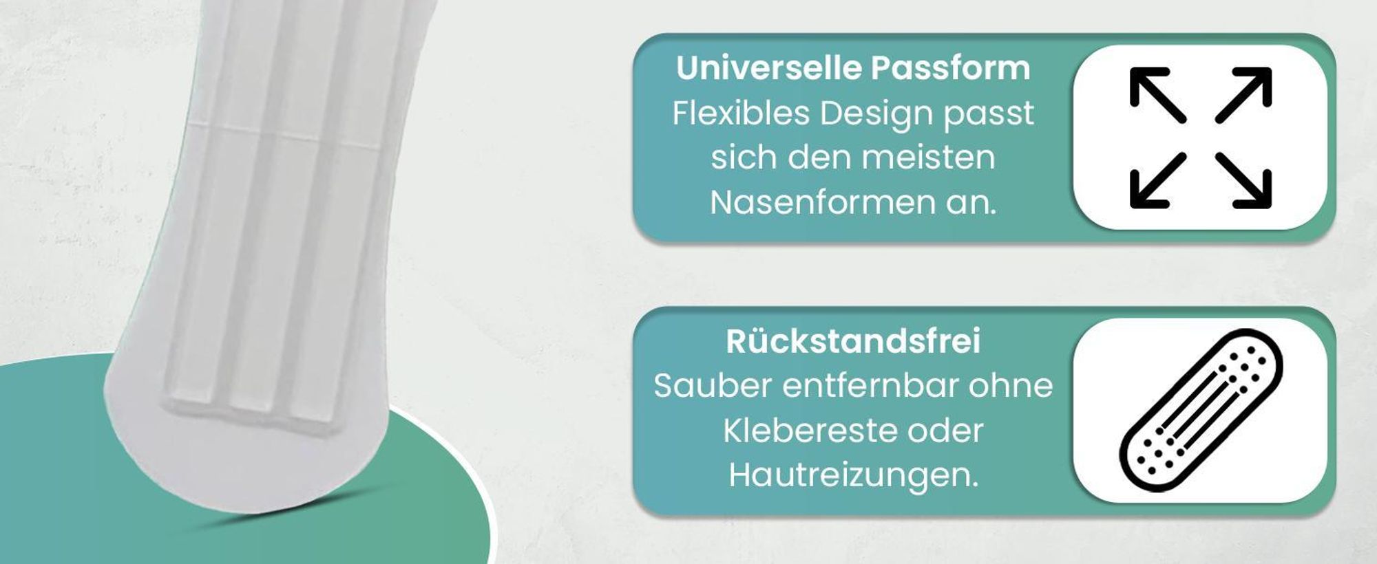 Perfekt-Schlafen24® 30x Stück Nasen Stripe Reduzieren | Natürliche Schlafpflaster für die Nacht | Hautfreundliche SchlafunterstützungSchnarchen