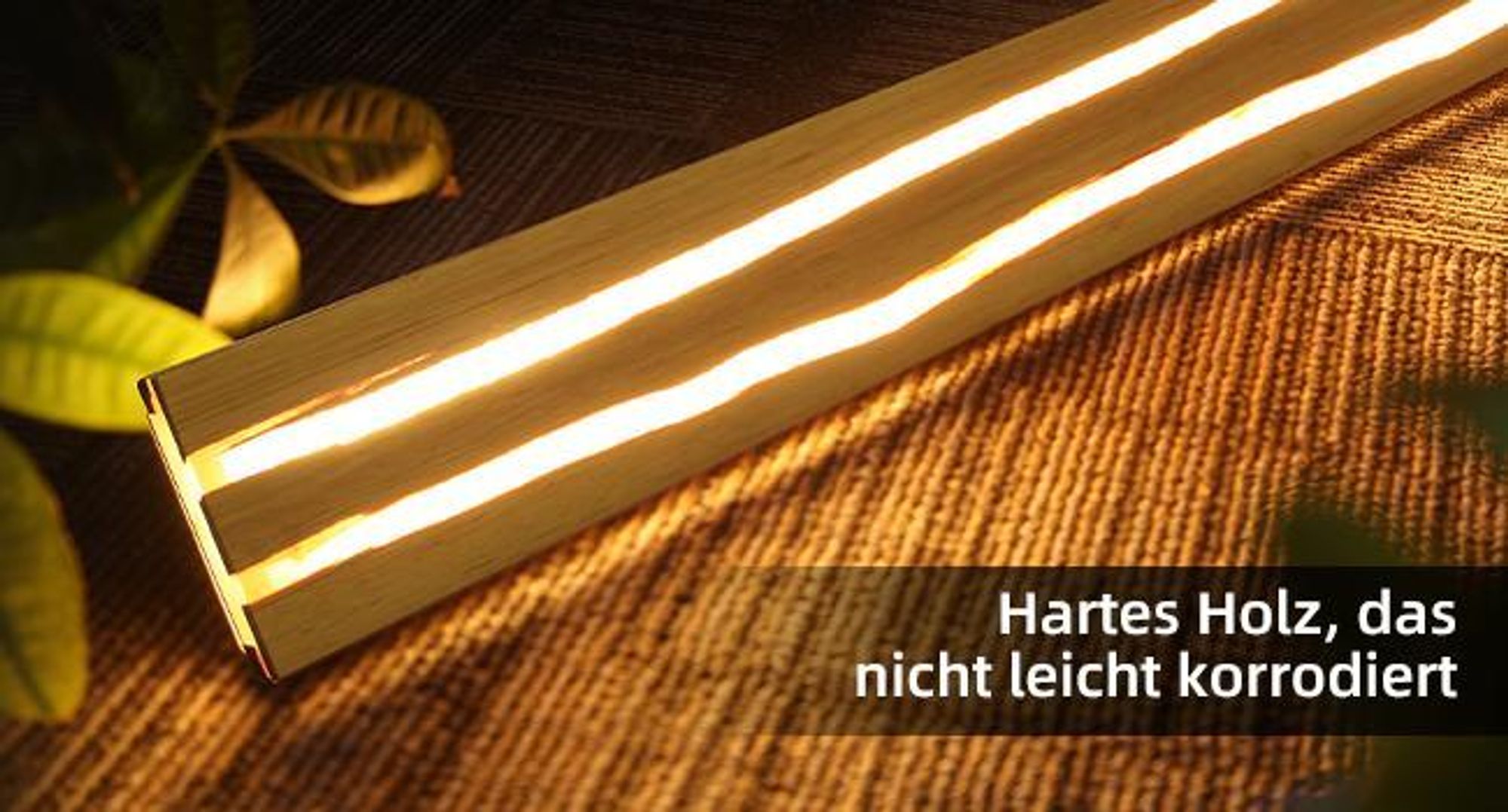 Applique murale LED ZMH pour intérieur, bois, 80 cm, lampe murale pour salon, 13 W, blanc chaud 3000 K, lampe murale moderne pour couloir, éclairage mural pour longue cage d'escalier, chambre à coucher