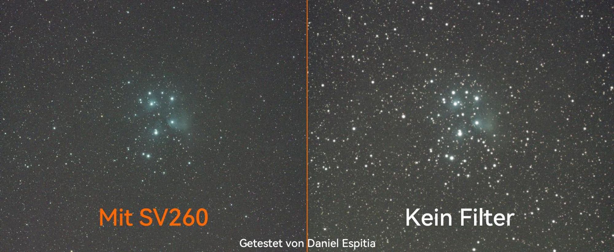 Svbony SV260 Teleskopfilter, 2'', Grenzwerttiefe OD4, M48*0.75, Hohe Lichtdurchlässigkeit, Teleskopzubehör für Galaxien Emissionsnebel Astrofotografie