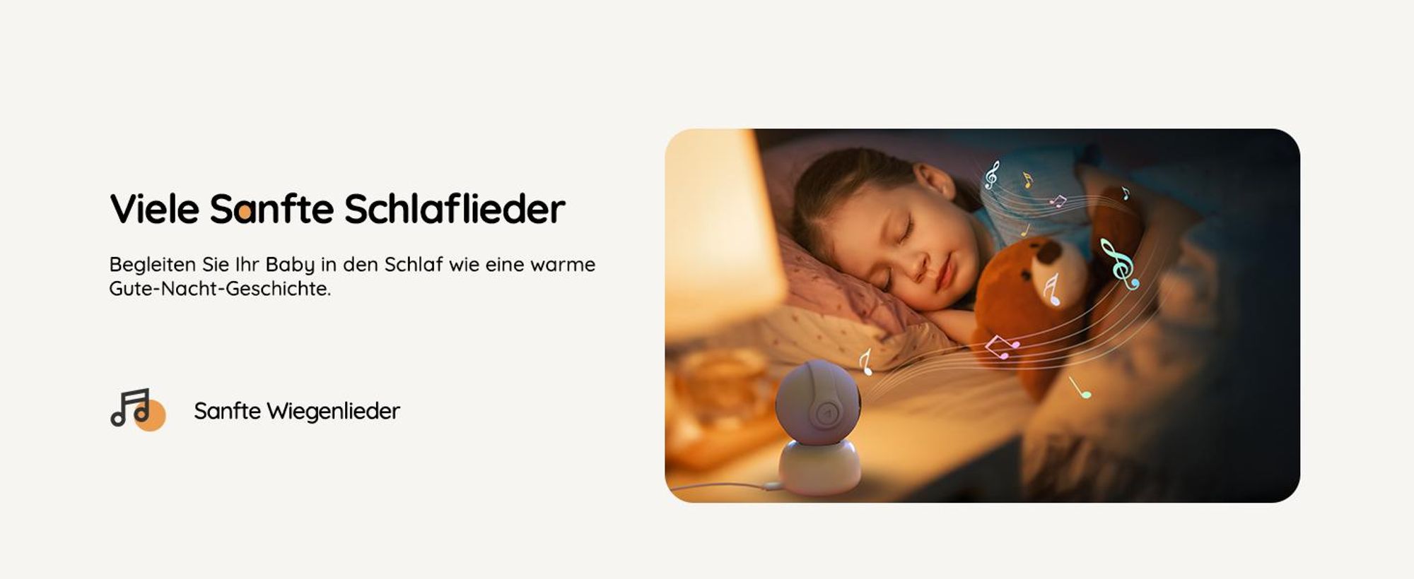 5 Zoll Babyphone mit Kamera 2K Babyfon Video PTZ 355° Bewegungs und Geräuscherkennung Temperatur Luftfeuchtigkeit mobiles Tracking