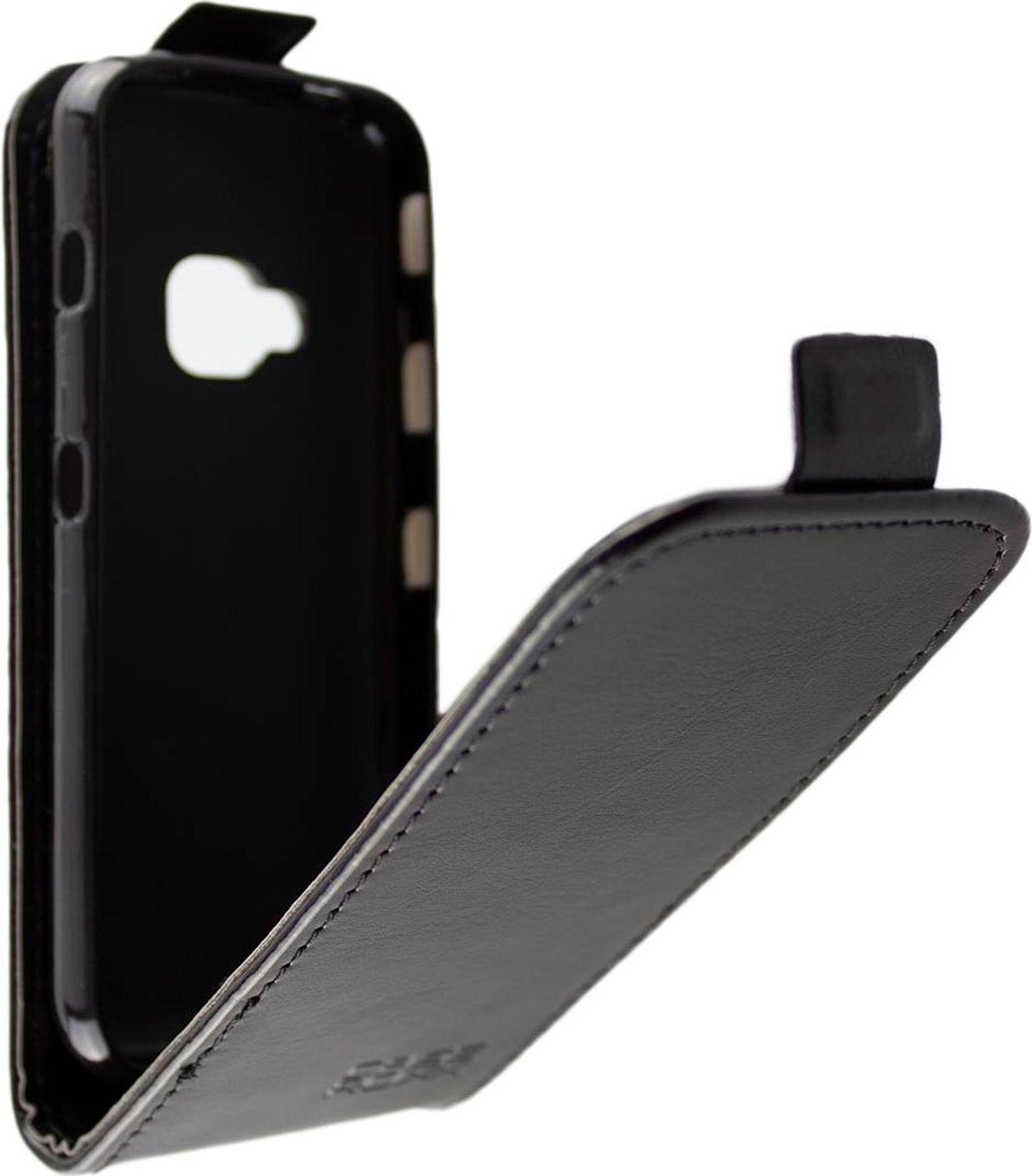caseroxx Schutz Tasche Hülle Flip Cover kompatibel mit Nokia 5310 (2020), Smartphone Tasche Flip Cover in schwarz Bild 2