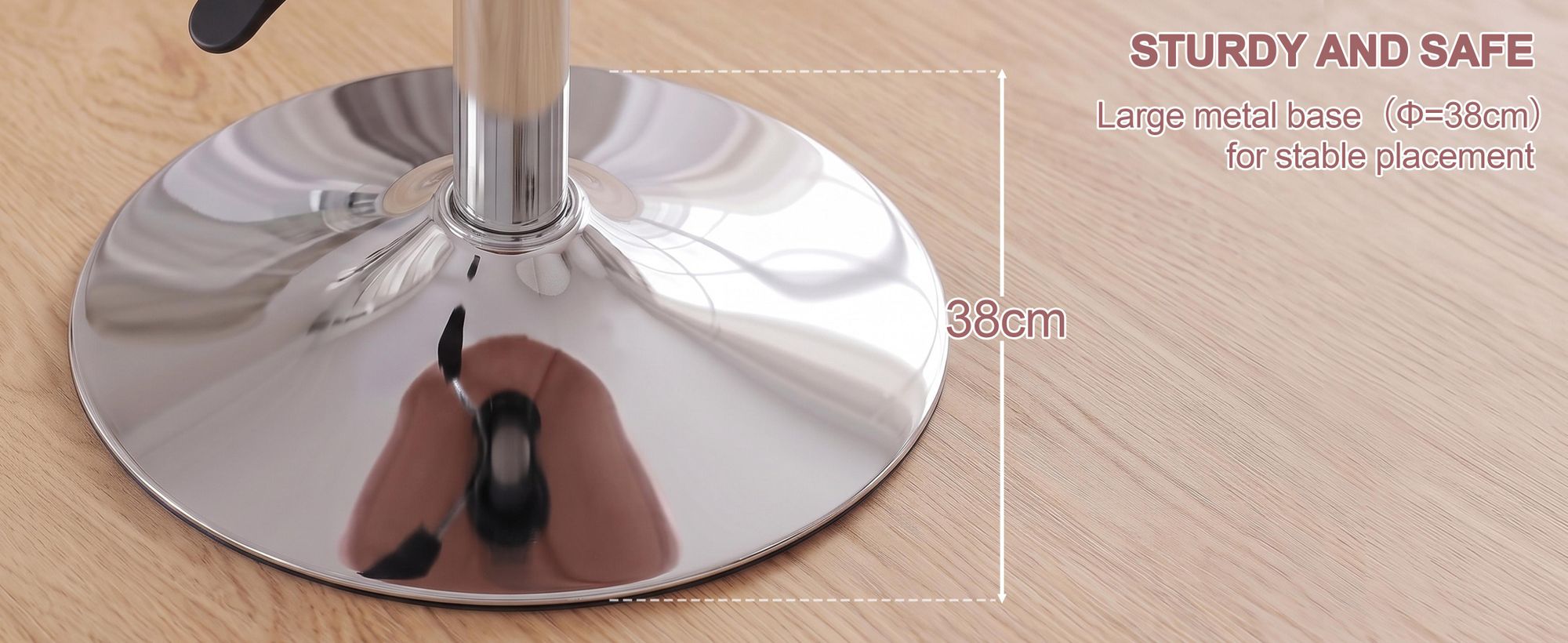 Duhome otočná stolička s nastavitelnou výškou sametový make-up stolička sedák stolička s čalouněním barová stolička otočná do ložnice obývací pokoj bistro, růžová