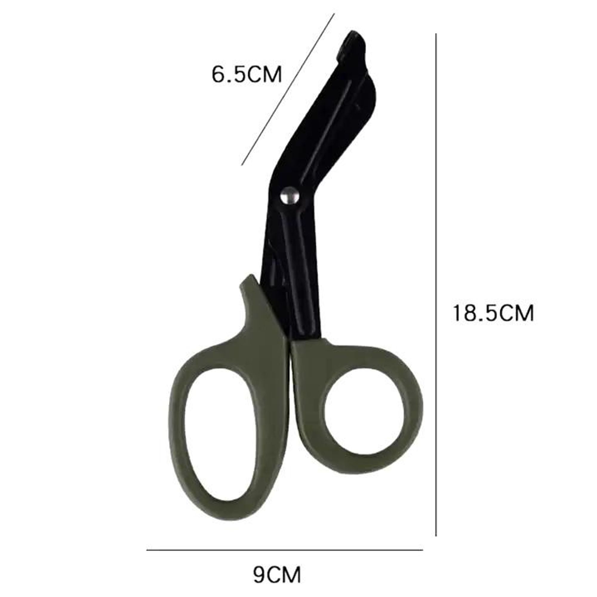 Verbandschere Lister Form Edelstahl 18,5 cm Pflasterschere Rettungsschere Erste