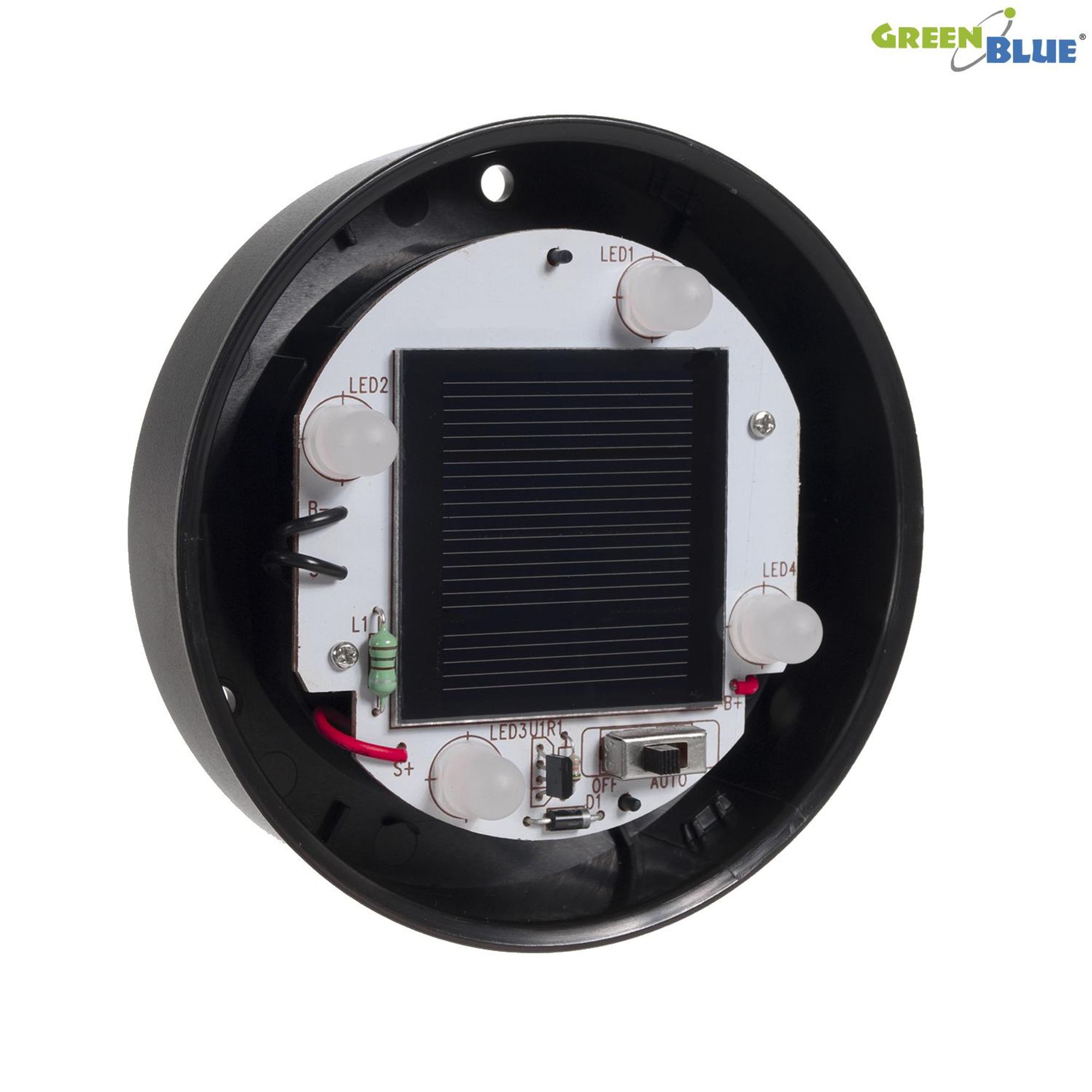 Solar Kugellampe Leuchtkugel Solarlampe Gartenlampe Dämmerungssensor Weiß