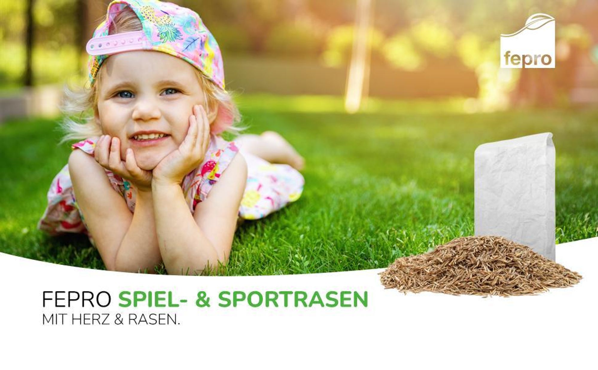 Fepro® Spiel- und Sportrasensaat, 10kg Sack
