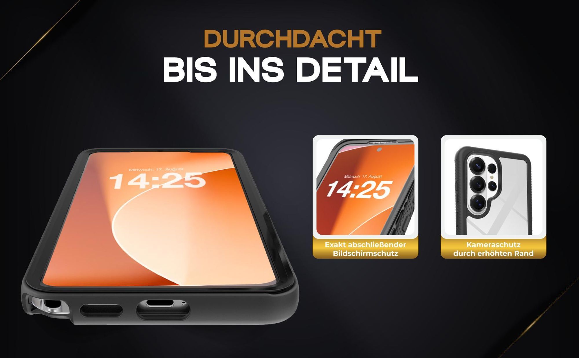 Handy Case für Samsung Galaxy S26 Ultra Front und Backcover