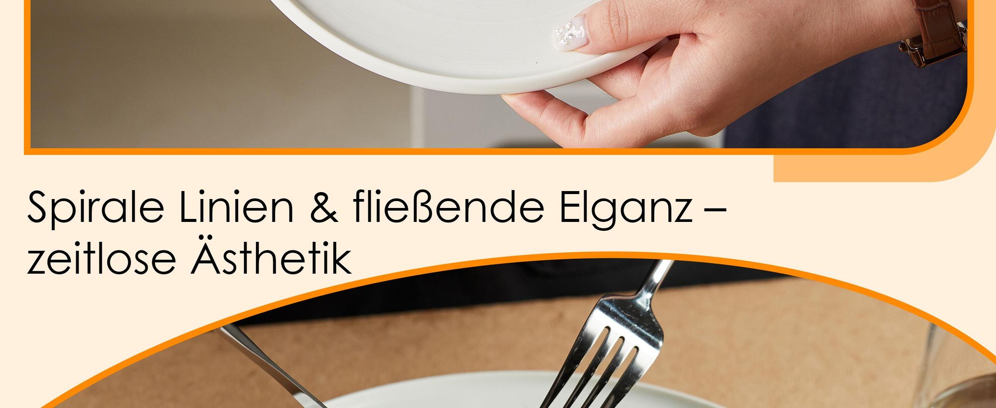 Teller set 4er Ø21,8 cm Kuchenteller Frühstücksteller Essteller Keramik Flachteller set für 4 Personen Plate Mikrowellen- und Spülmaschinenfest