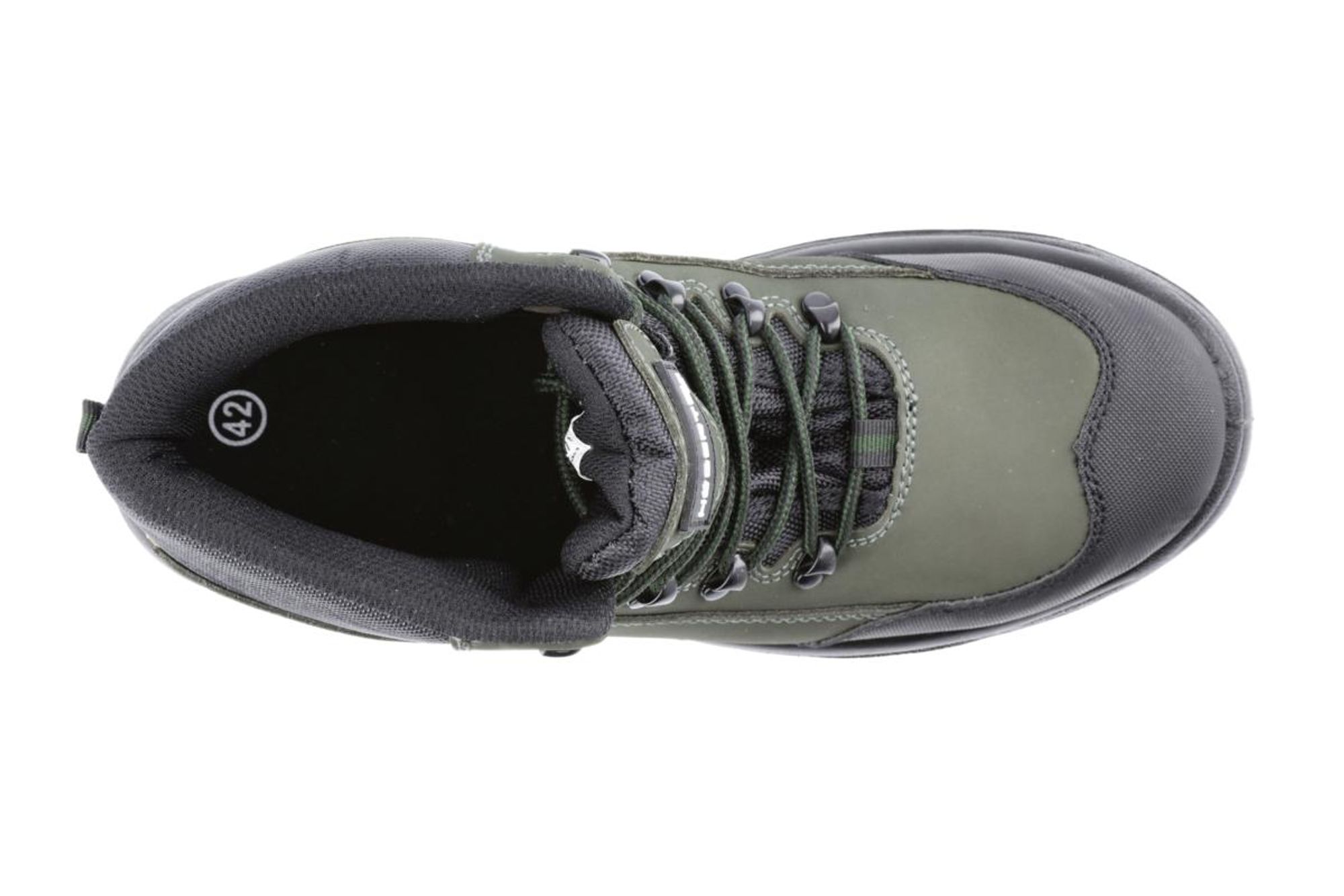 Sicherheitsstiefel RANDOW S3 SRC, Verbundkappe, Naturleder, antistatisch, dunkelgrün, Gr. 45 – Art. HT5K562 | Högert Technik
