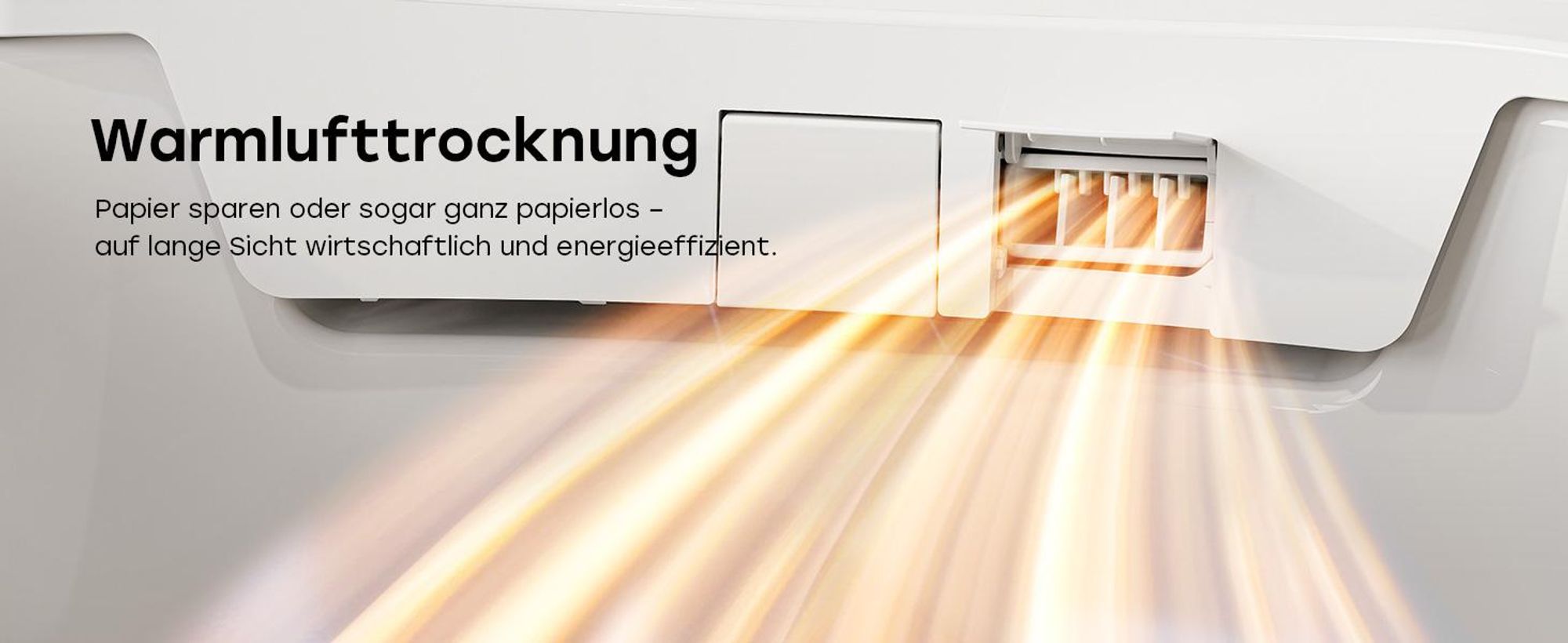 Warme Lufttrocknung