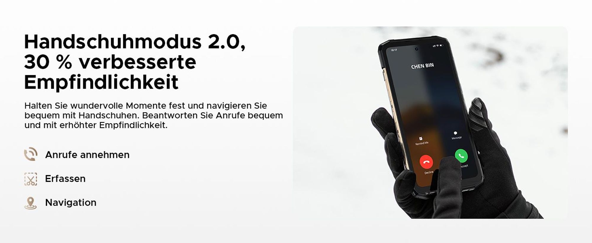 DOOGEE Blade20 Turbo Smartphone Handy, 5G, Android 15, 6,6" 90Hz, 10300mAh Akku, 33W, 8GB+256GB, 50MP, NFC, Fingerabdruck, ohne Vertrag