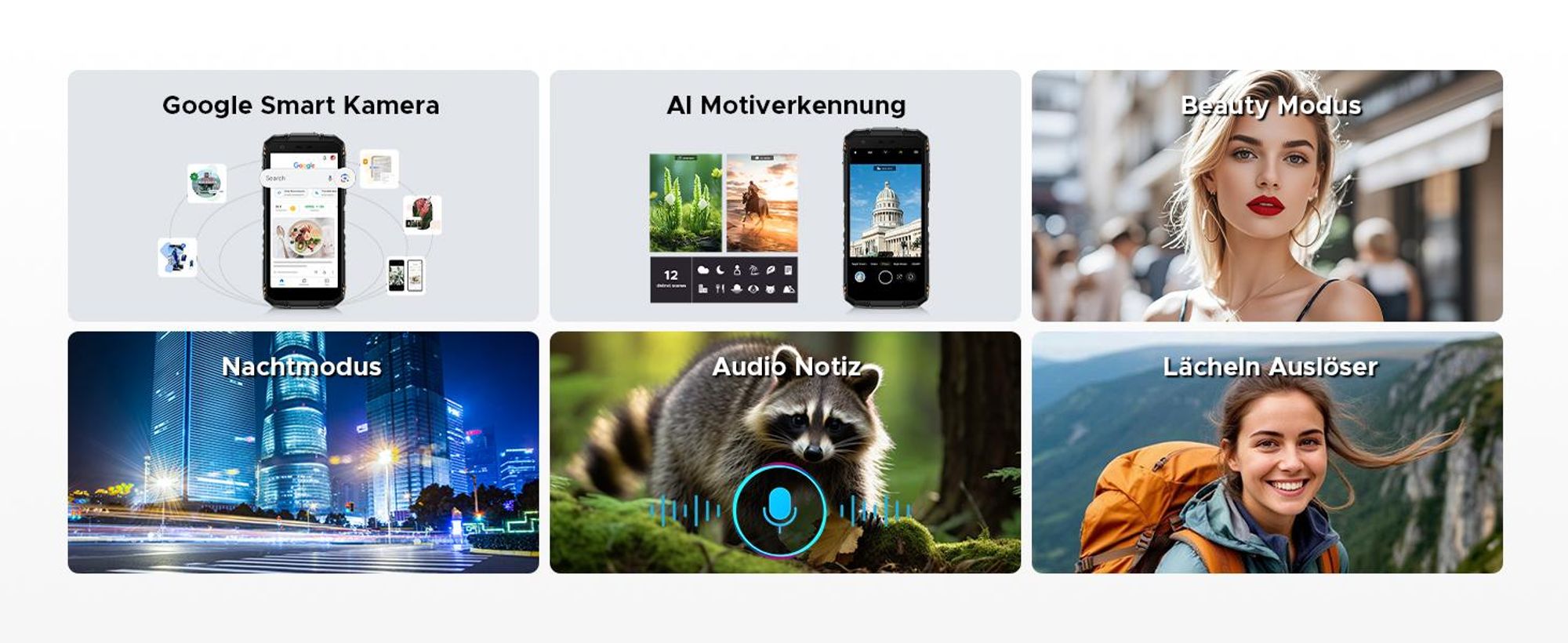 DOOGEE Fire 3 Max Outdoor Smartphone Handy, 4G, IP68/IP69K, 5,5" HD+, 48MP, 8350mAh, 18W, 32+256GB, NFC, Fingerabdruck, ohne Vertrag