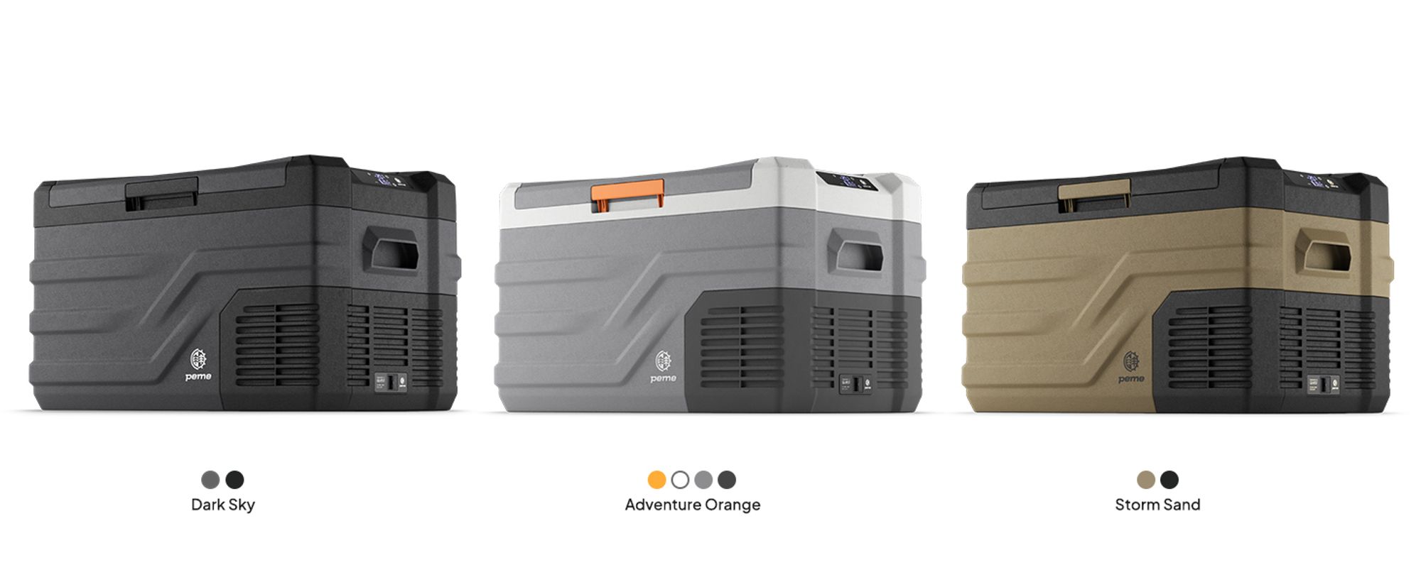 Chladicí box PEME Quest 30 s kompresorem, 27 l – autochladnička 12 V, 24 V, 230 V, elektrická mraznička pro nákladní a osobní automobily, chladnička na kempování, aplikace, USB, osvětlení, -20 °C