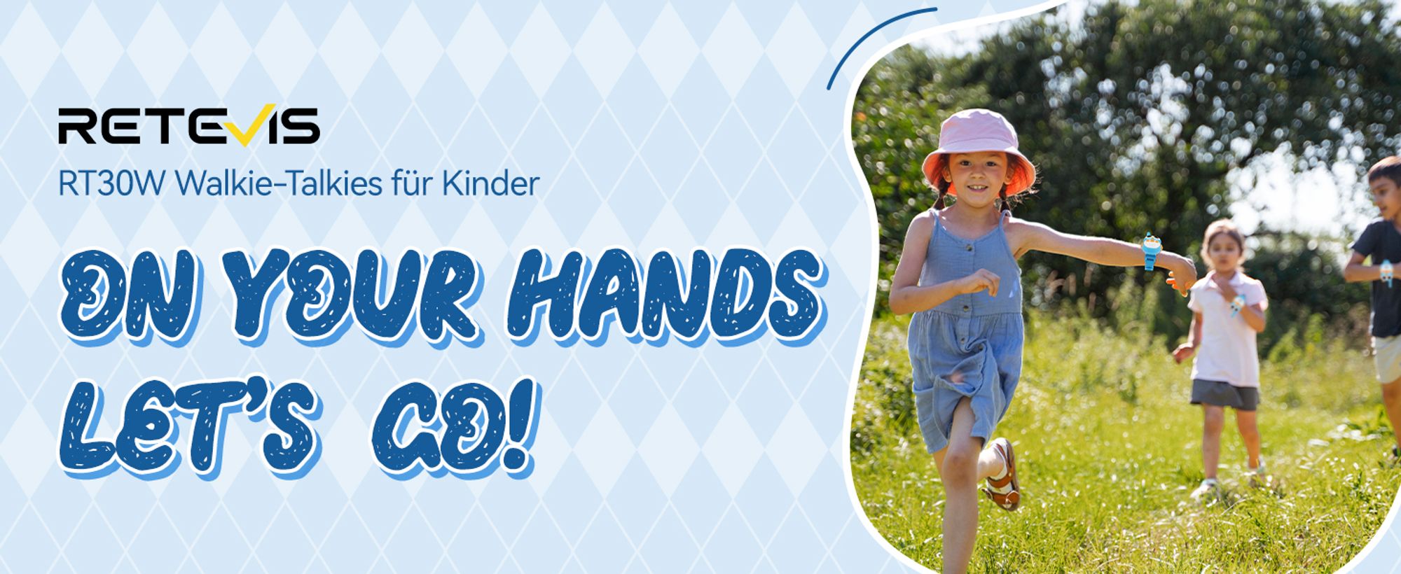 Retevis RT30W Walkie Talkie Kinder, Aufladbar Spielzeug ab 4-12 jahre, Cartoon-Eule Walky Talky Geschenke für Kinder, Camping Familienspiel