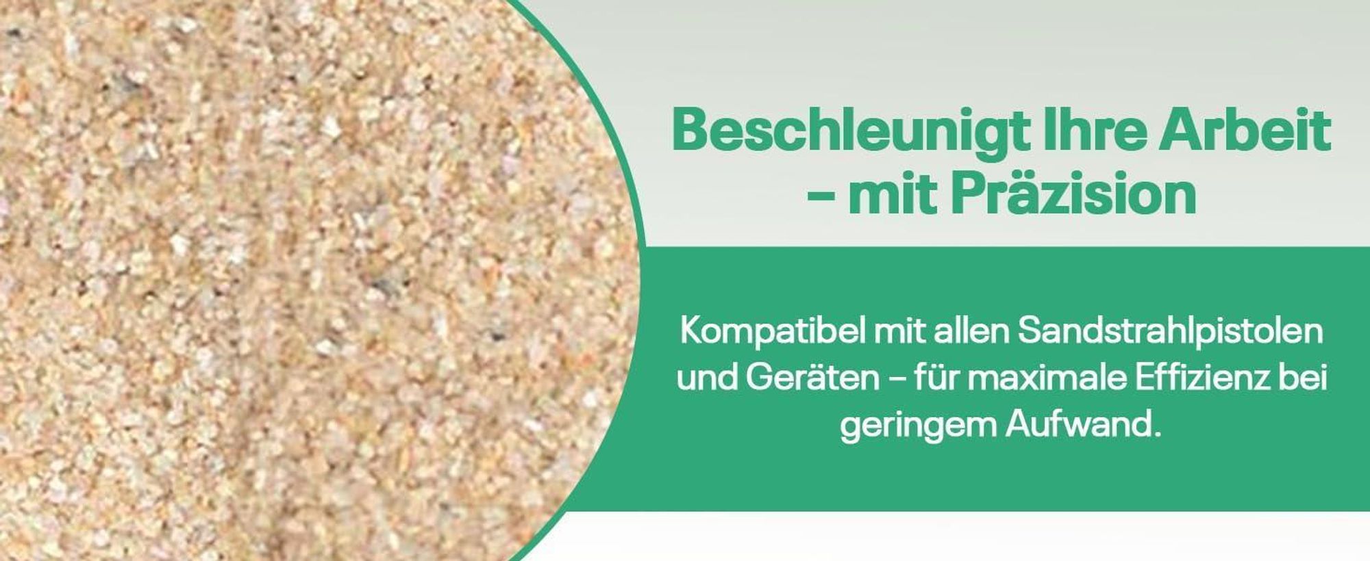 Sand Strahlmittel | Quartz sand für sandstrahlen | quarzsand 25kg (0,1-0,4)sandstrahlgranulat | Effektives Mehrwegstrahlmittel, ideal für Sandstrahlen