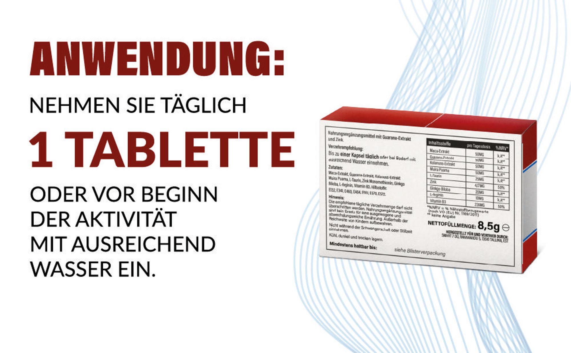 Saint Nutrition® Viacagix | für Männer – Verzögerung der Ejakulation – mehr Spaß zu zweit – Potenz steigernd – mehr Potenz – 50mg