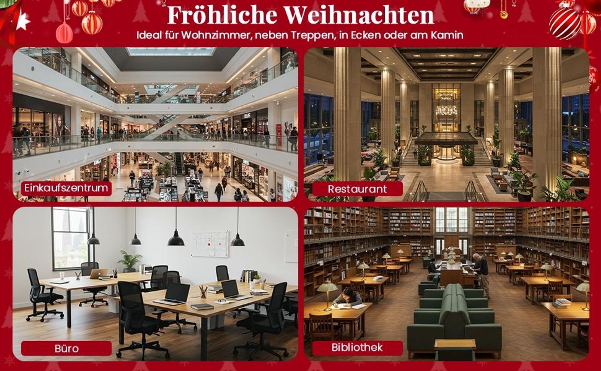 Yaheetech 213cm Künstlicher Weihnachtsbaum mit Schnee & 350 LED, ca.1000 Spitzen, Tannenbaum mit Metallständer, Weiß & Grün
