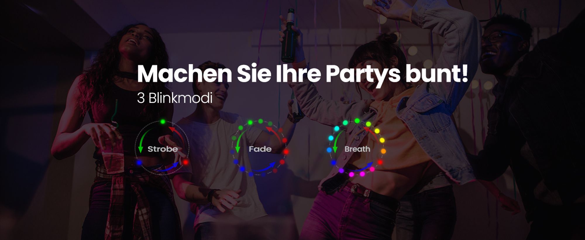 VASAGLE Polsterbett 90 x 190 cm, mit Kopfteil, LED, Doppelbett mit USB- und Type-C Anschluss