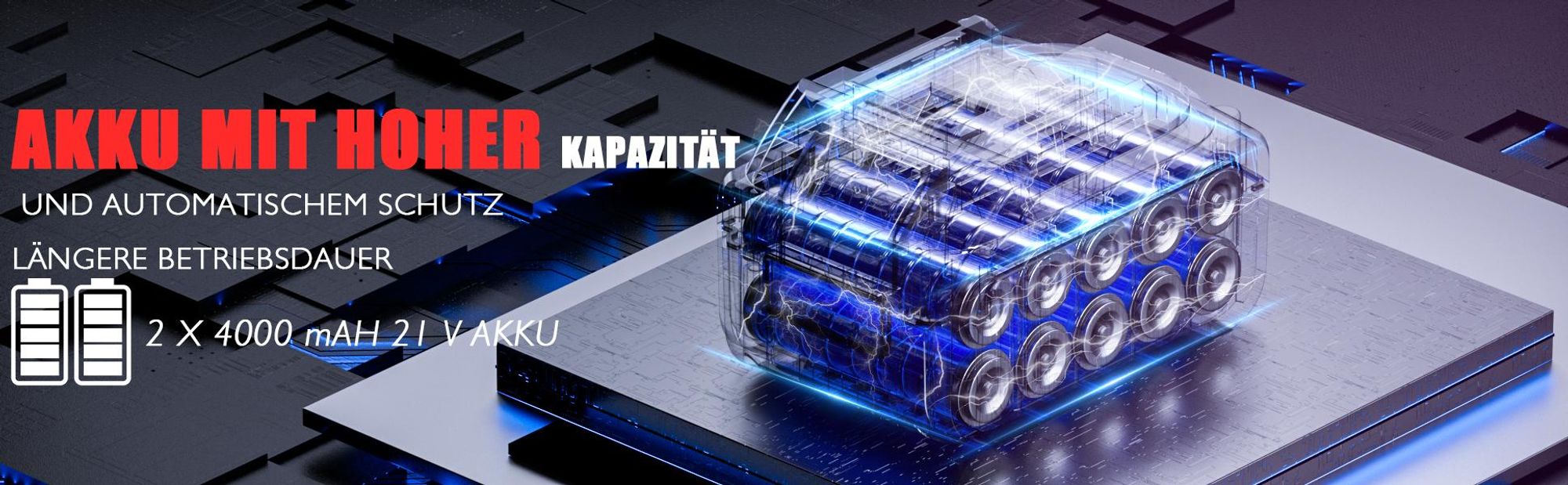 TEENO 2-in-1 Elektro-Kettensäge mit Teleskopstange, 2 Akkus 4000 mAh | 6 Zoll Kettensäge & Teleskop-Astschere, 180° verstellbarer Schneidkopf