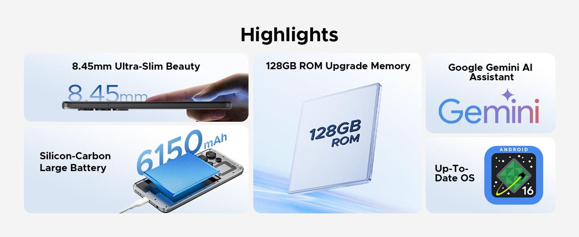 DOOGEE Note56X Pro – Chytrý telefon, Android 16, 6,56" displej s obnovovací frekvencí 90 Hz, baterie 6150 mAh, 32 GB + 128 GB, 4G, 13 MP, NFC, čtečka otisků prstů, podpora OTG, bez smlouvy