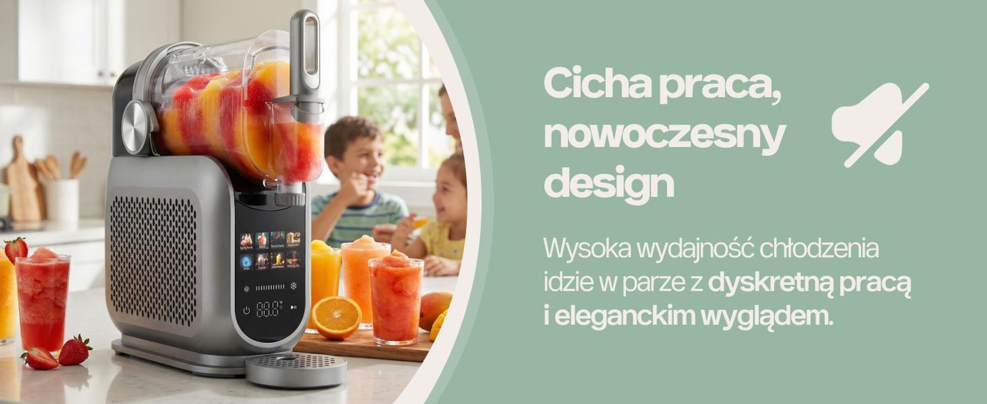 Maszynka do lodów 4Swiss SM026 SlushieMaster do slushy/slushie/drinków/granity