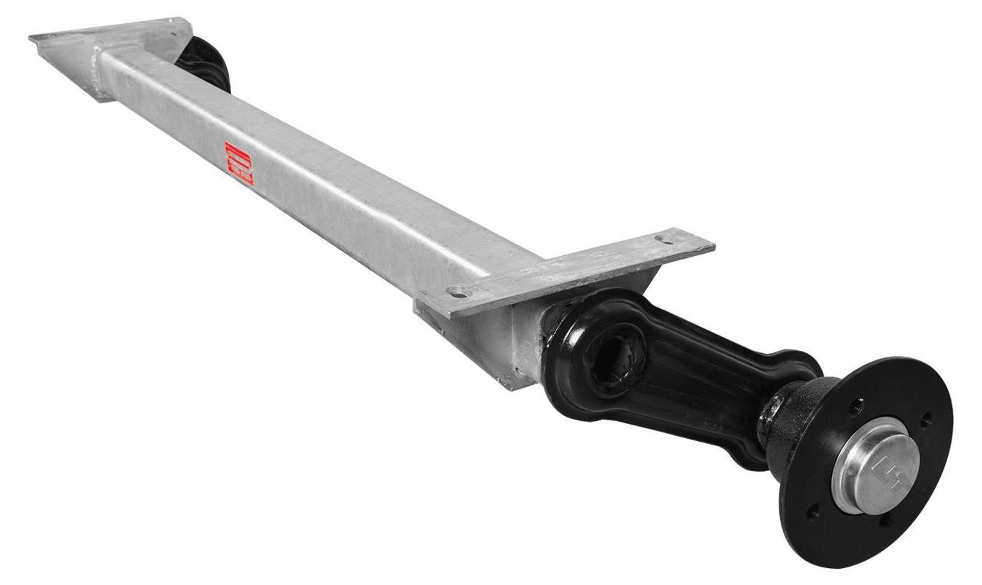 KNOTT ungebremste Achse 750 kg, 1070 mm Auflage, für schmale PKW-Anhänger