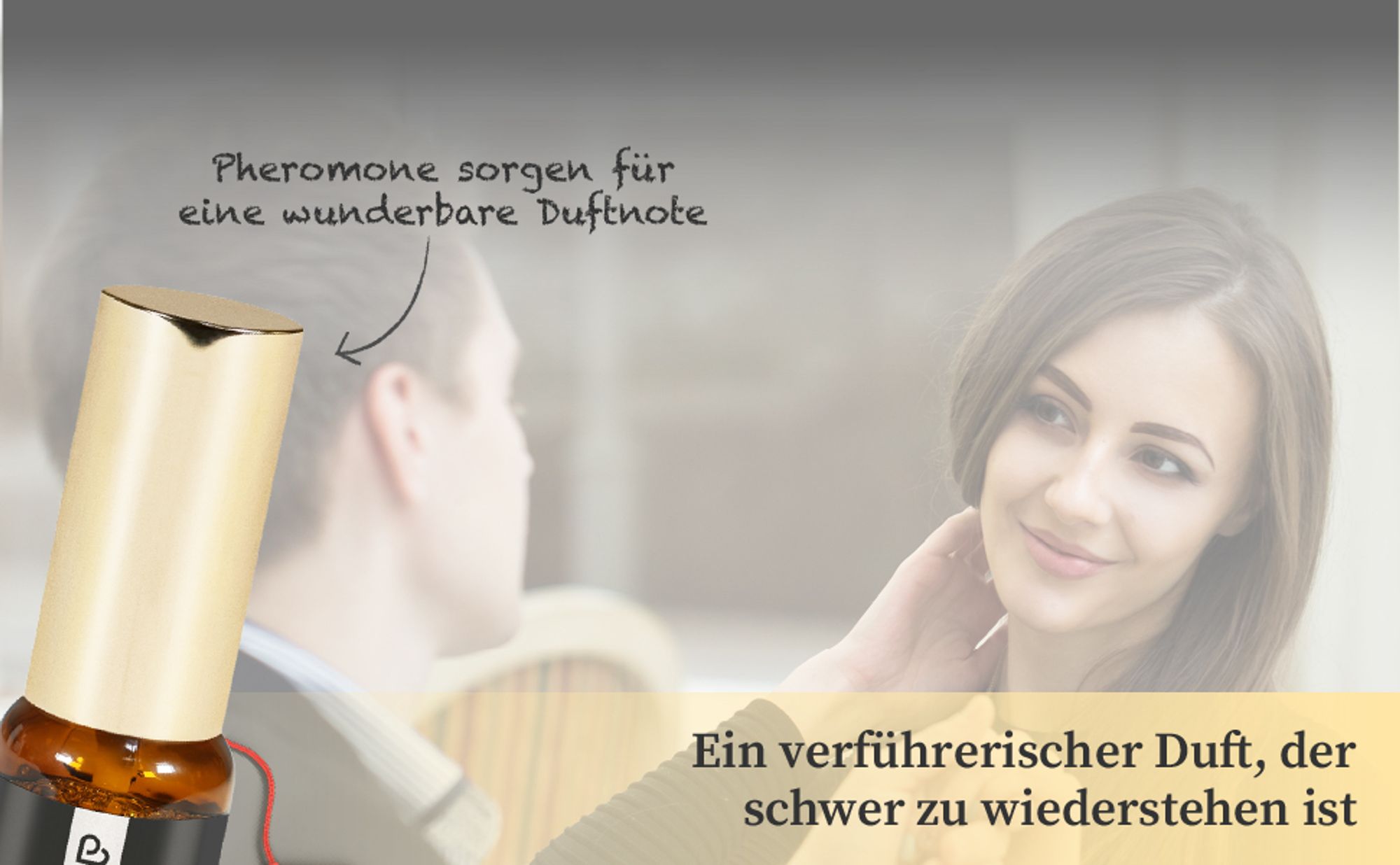 Pure Passion® Luxiva – Pheromon parfume - for Men – für Männer – Eau de Parfum – für unwiderstehliche Begegnungen – Männer Parfüm – Pheromone - 15ml