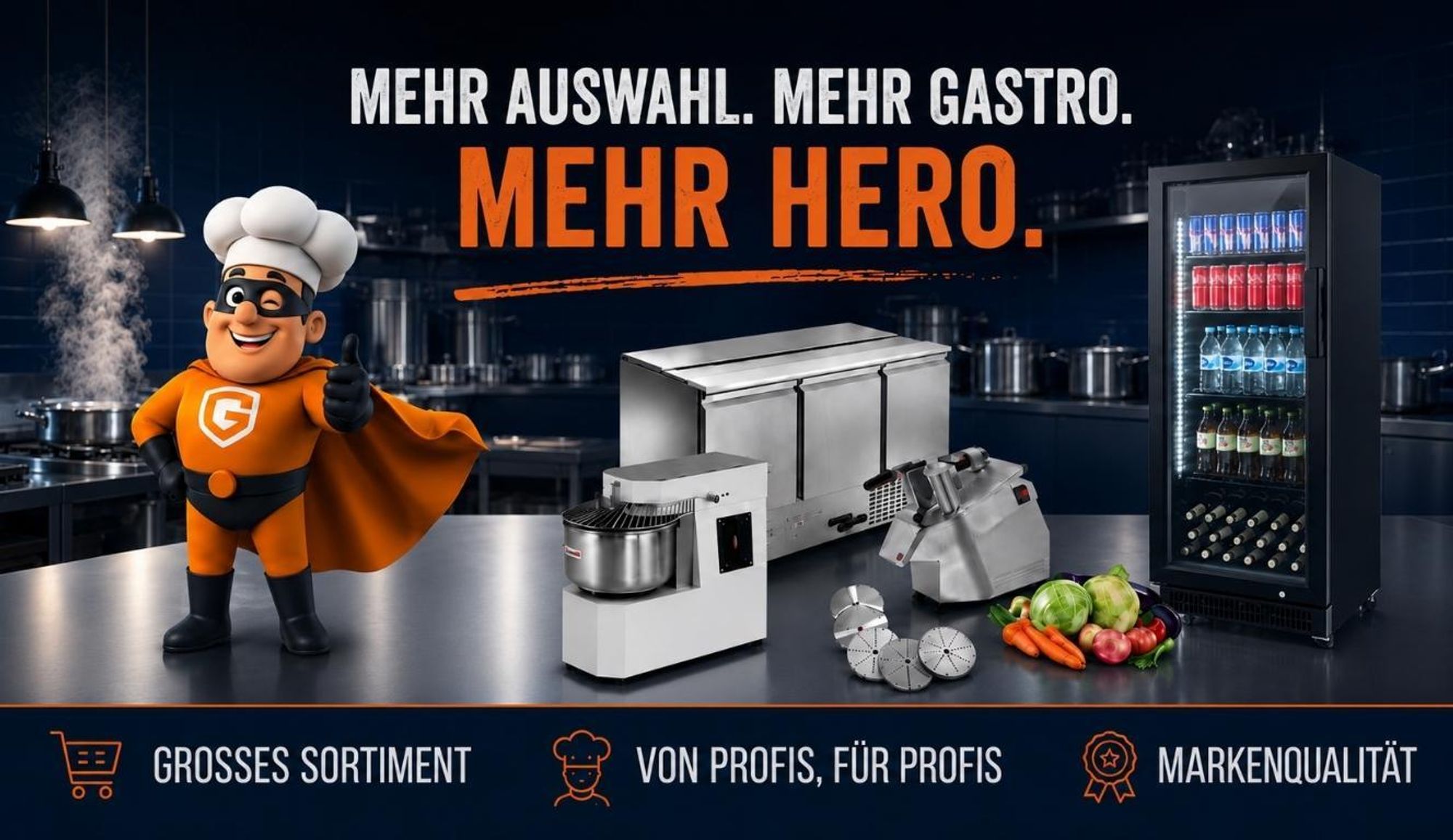 GastroHero - Ihr zuverlässiger Partner für professionelle Gastronomieausstattung