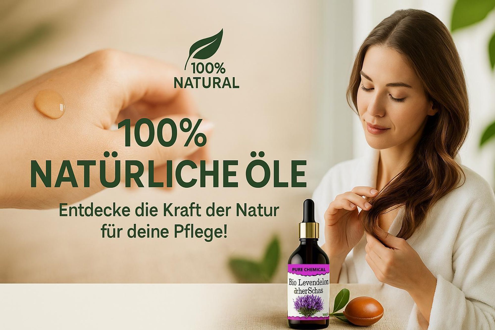 natürliche Pflegeöle