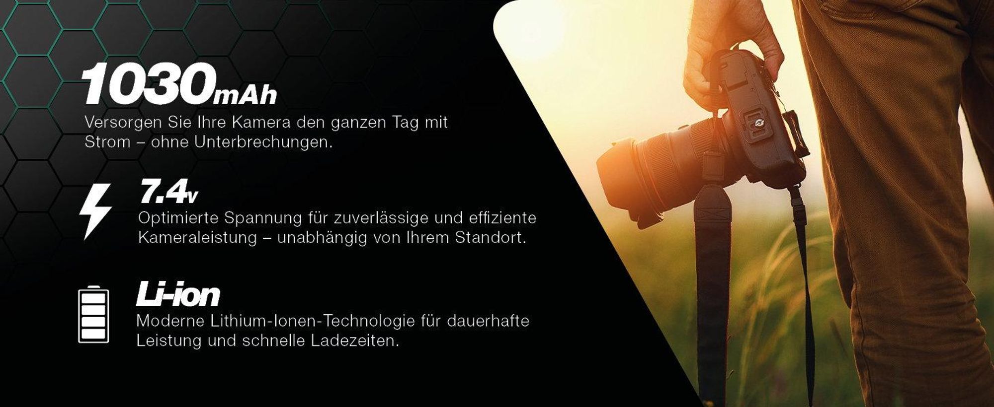 CELLONIC 2x Akku für Kamera Kompatibel mit Sony ILCE-6000 (α6000), A6400 ILCE-6400, Alpha 6400 ILCE-6400, NP-FW50 - (1030mAh , 7.4V)