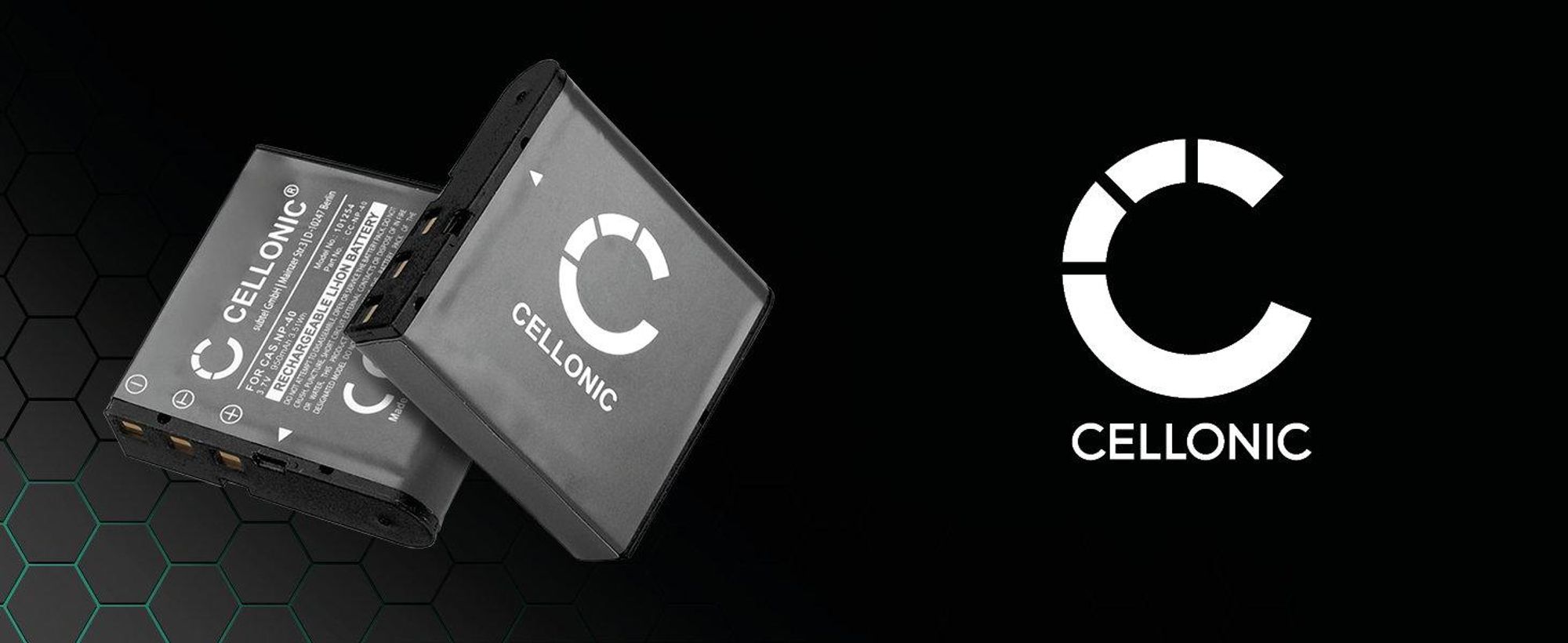 CELLONIC 1x Batterie pour Appareil photo Compatible avec Casio CA-26 (Exilim EX-Z750), Exilim EX-FC100, Exilim EX-Z750, NP-40 - (950mAh , 3.7V)