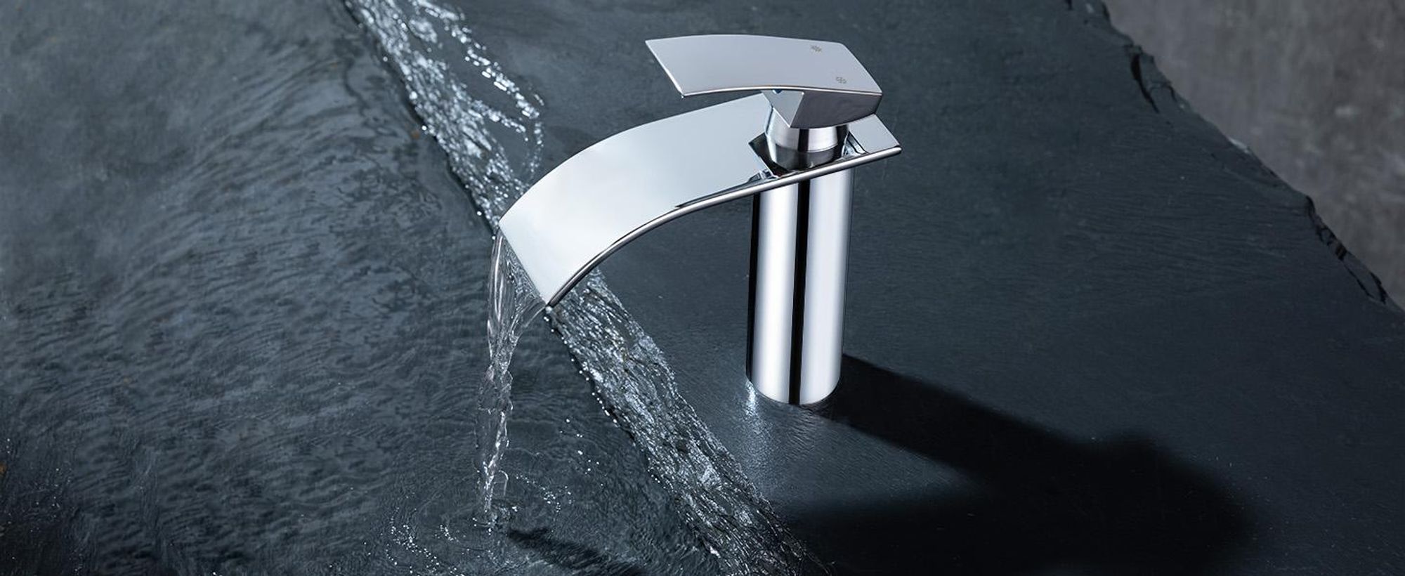Homelody Wasserhahn Bad, Waschtischarmatur 304 Edelstahl, Waschbecken Armaturen Mischbatterie für Badezimmer Waschbecken handwaschbecken, Verchromt