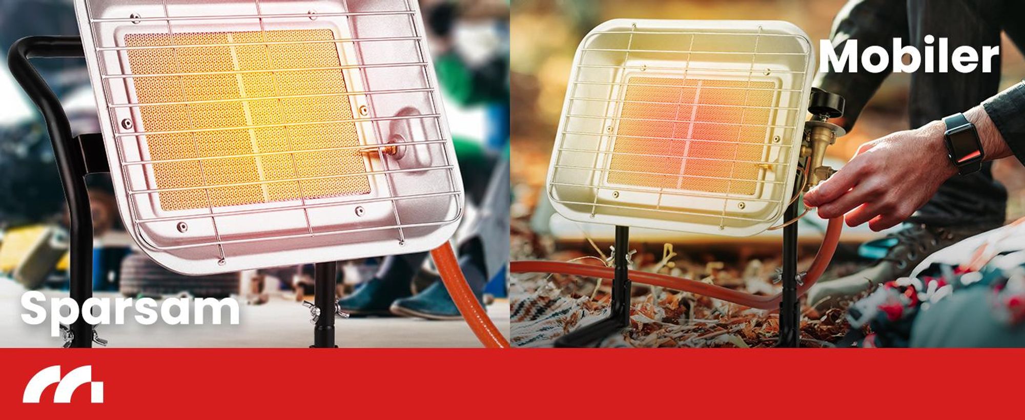 Gasheizstrahler Gazcamp Strahlende Flaschenhalter MalTec STEHEND 4,5kW Sunshine Camping inkl. Gasschlauch Gasdruckregler