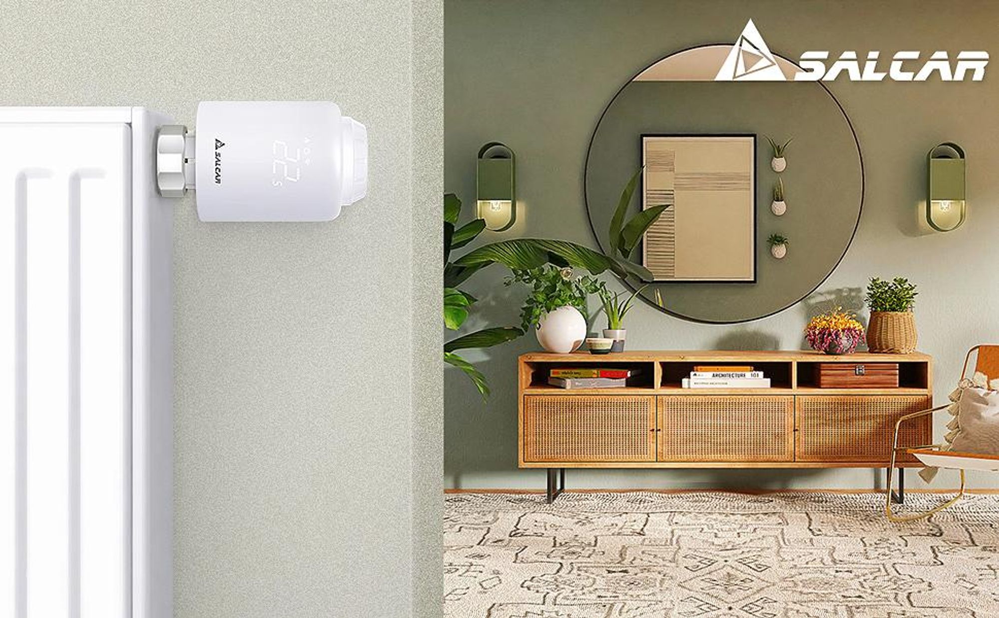 3er Set Heizkörperthermostat WiFi Thermostat Heizung Kompatibel mit Amazon Alexa