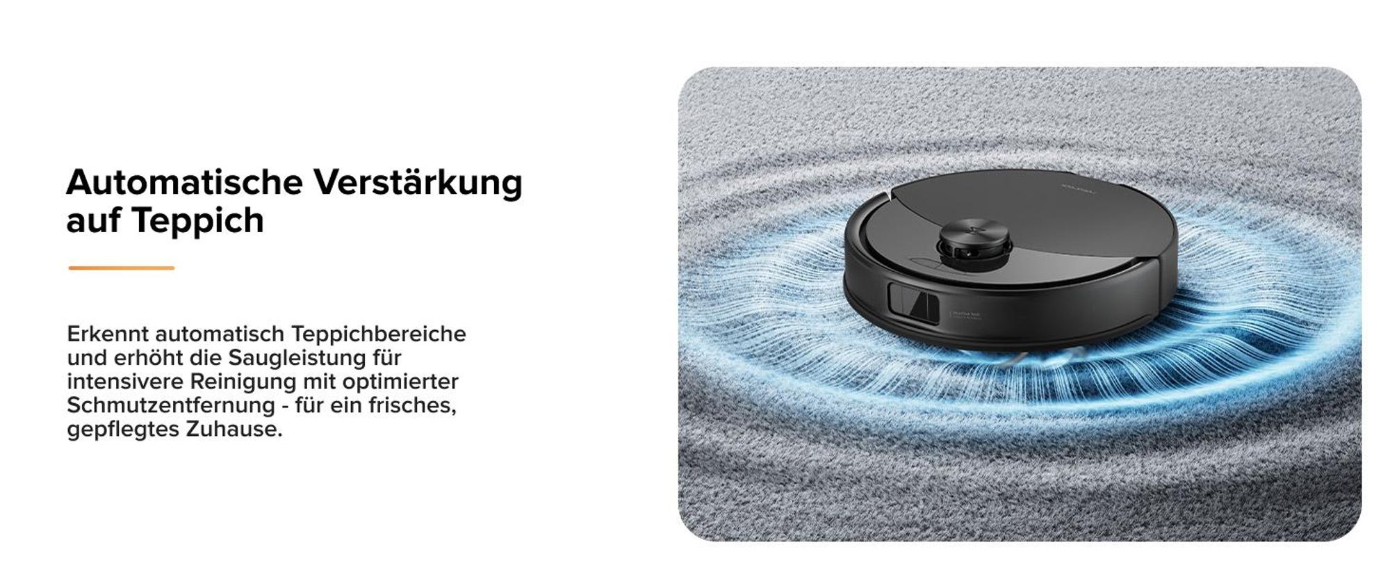 Roborock Q10 S5+ Set Staubsauger Roboter, 10.000 Pa(Upgrade von S8 Plus), Dual Anti-Tangle System, Auto Lifting Mopping, Ideal für Tierhaare (Schwarz)