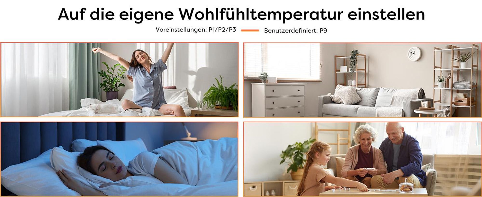 CIARRA Elektro-Heizkörper Keramik-heizkörper Heizung Thermostat mit PID 1000 W 10 m² CBHT10E