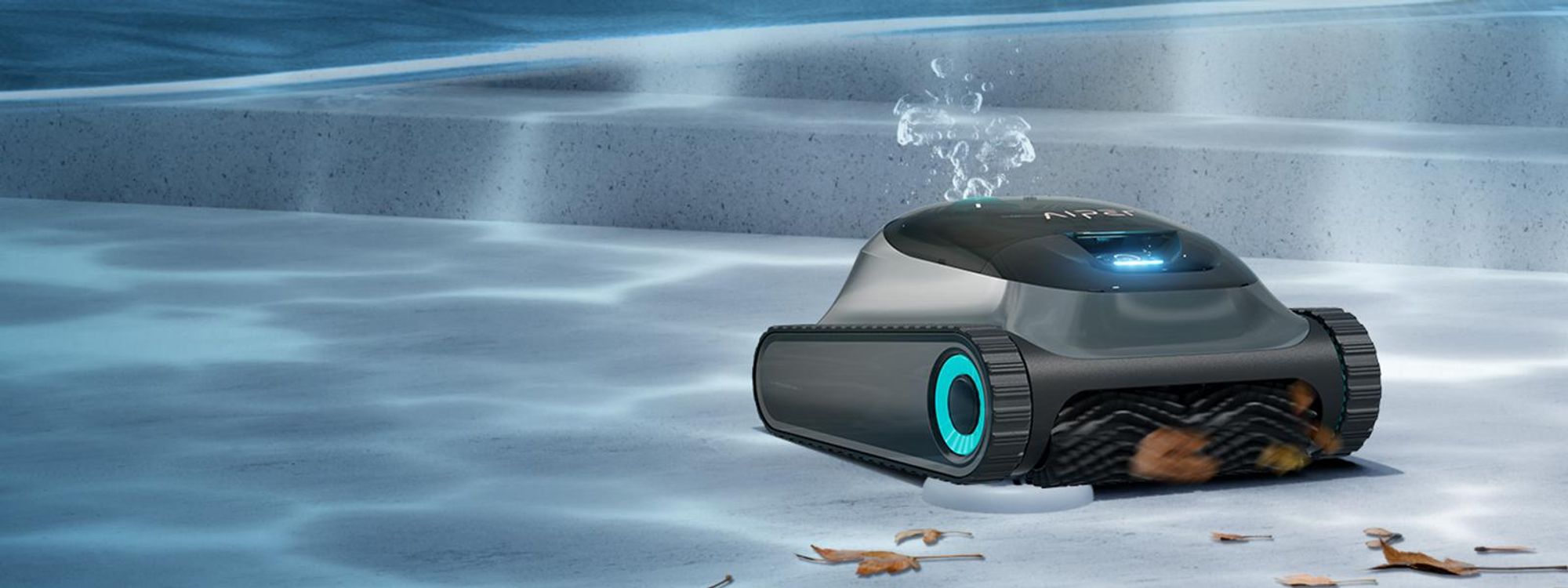 AIPER Scuba S1 Poolroboter für Boden, Wände und Wasserlinie, kabelloser Poolstaubsauger