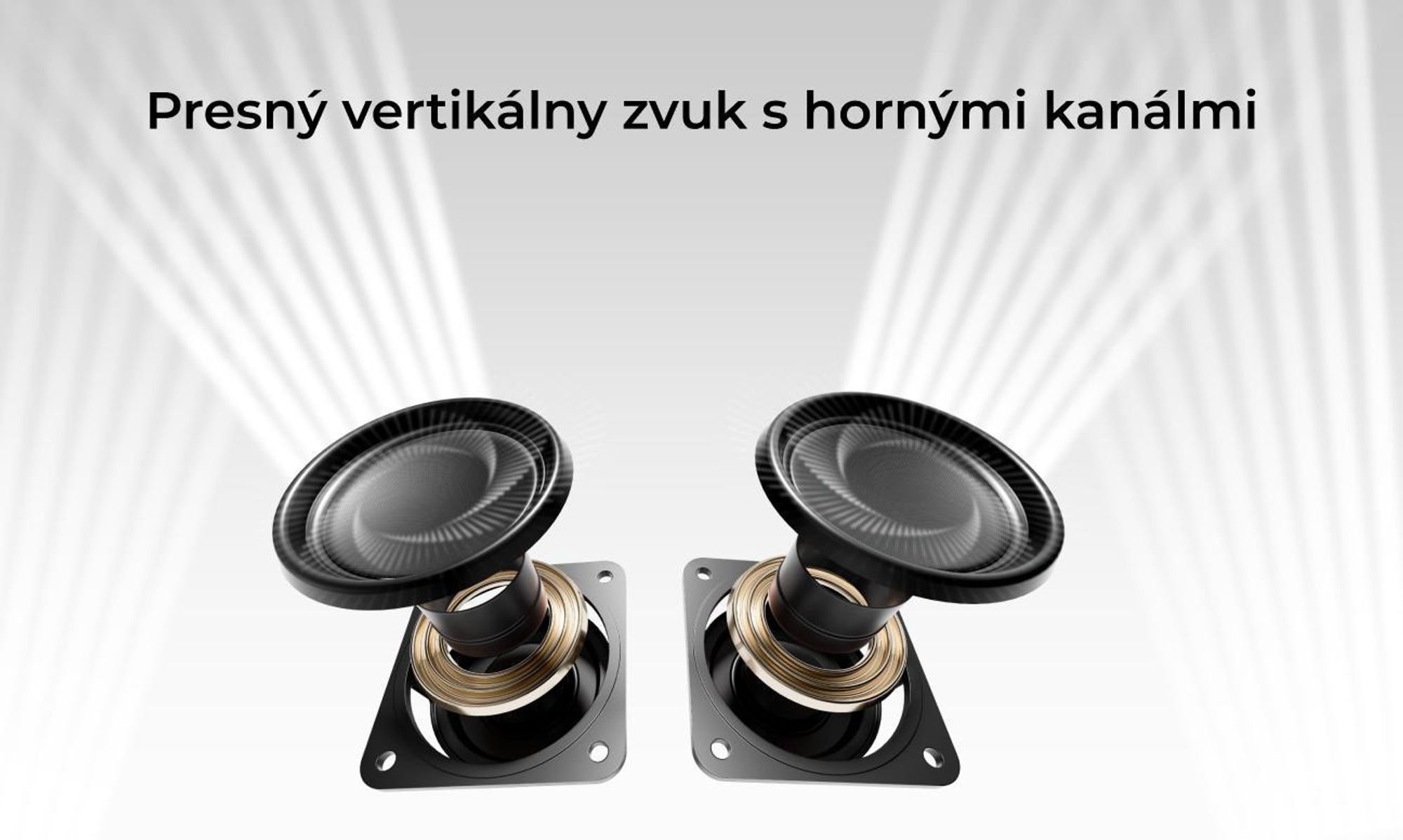 ULTIMEA 3.1.2-kanálový soundbar s Dolby Atmos, priestorový systém pre TV so 6,5-palcovým subwooferom, Bluetooth 5.4, HDMI eARC, 360 W, Skywave F30 Boom