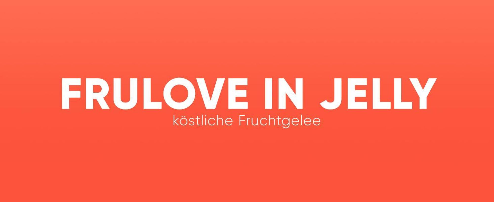 ALLNUTRITION FRULOVE In Jelly Peach 1000g Marmelade Früchte Pfirsich