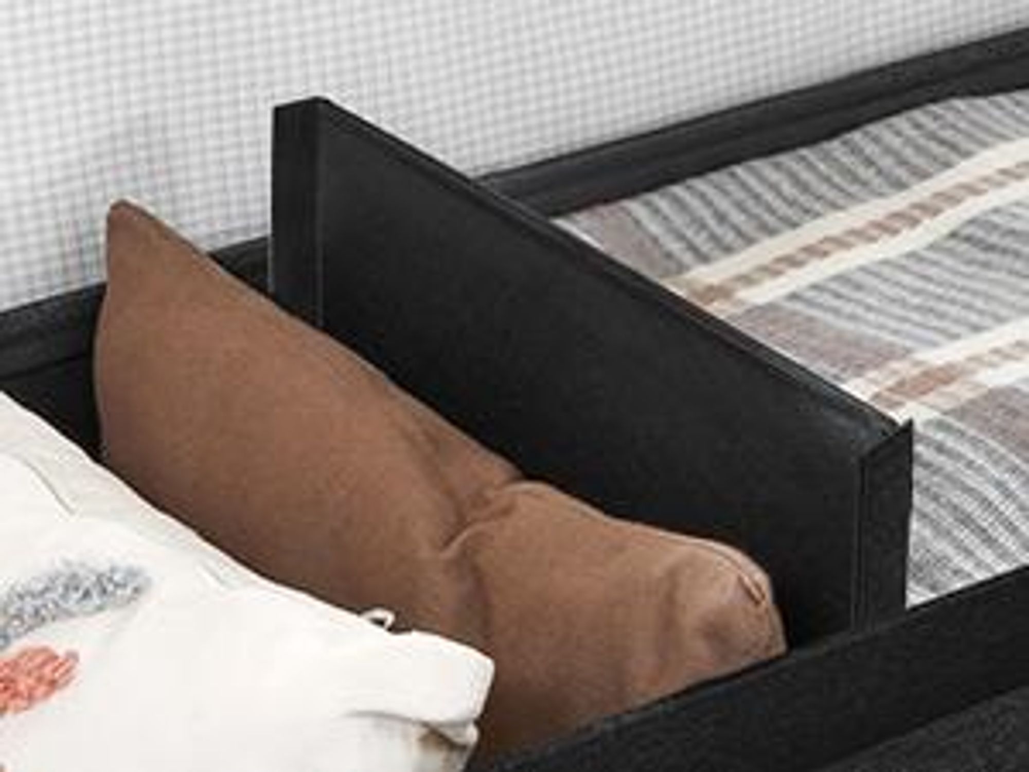 SONGMICS 110 cm Sitzbank mit Stauraum, klappbare Sitztruhe, Fußbank, schwarz