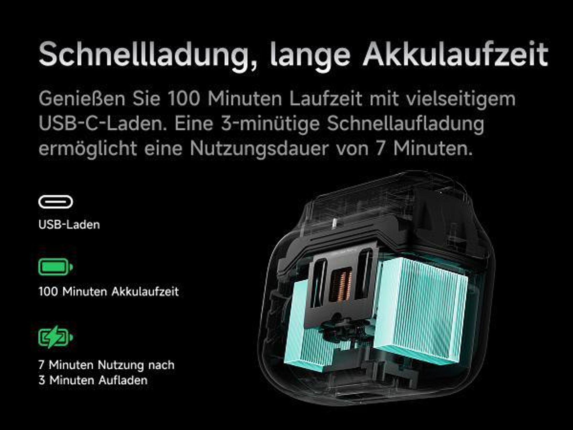 LAIFEN P3 Pro Rasierer Original Aluminum Spacegrau