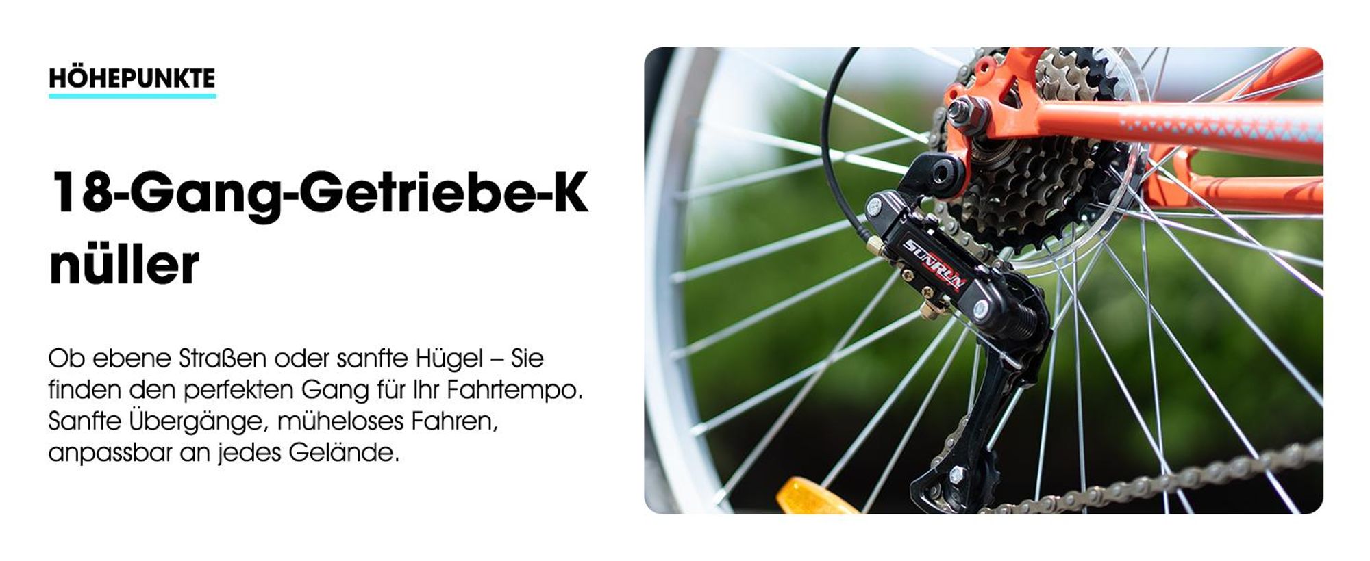 Hiland 26 Zoll Vollfederung Herren Damen Mountainbike, 18 Speed MTB Fahrrad, Mountainbike für Männer Frauen Jugendliche, Blau