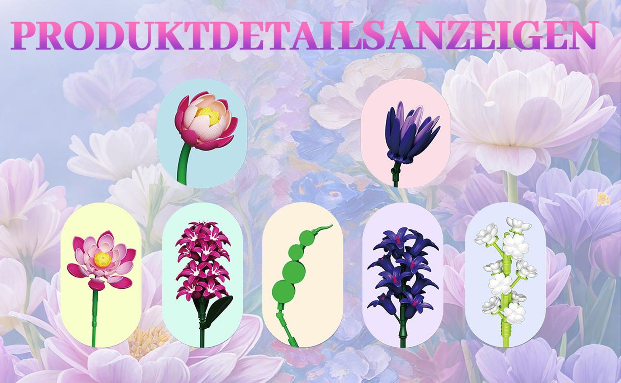 Eleganter künstlicher Blumenstrauß