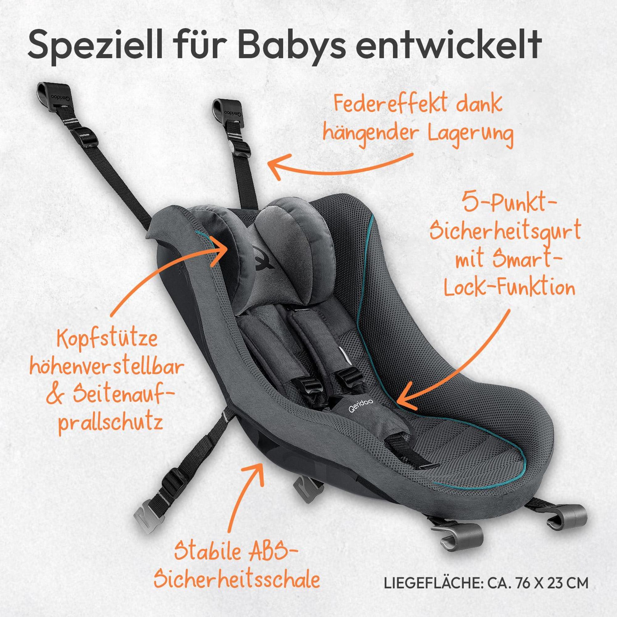 Babyschale (dunkelgrau)