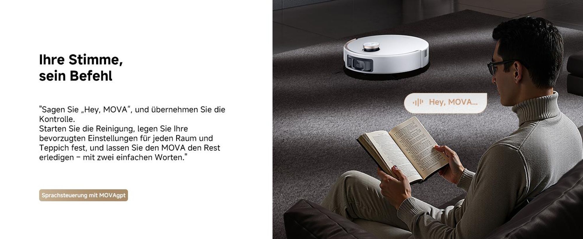 Dreame MOVA Z60 Ultra Roller Complete - White
